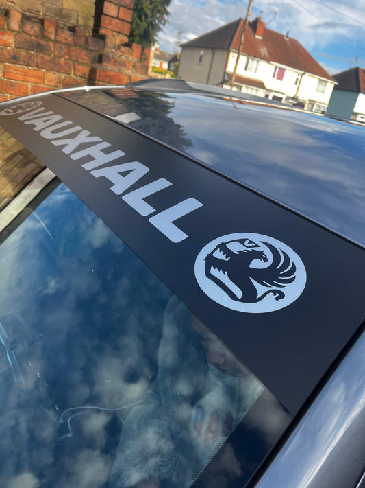BF616D3F-5E79-4984-9AF7-BD79423E0FA3 - R&E Wraps and Graphics LTD - Vauxhall Sunstrip - sunstrip, sunstrips, Vauxhall, Vauxhall Performance, Vauxhall Sunstrip