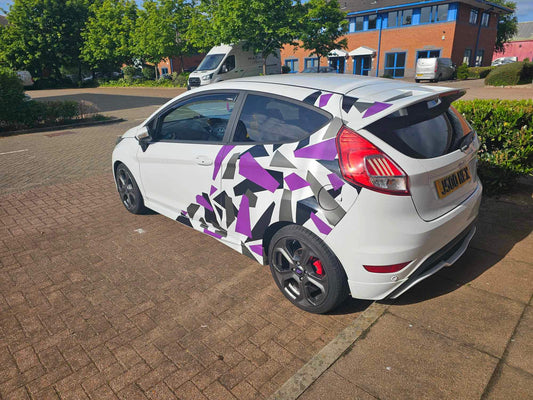 BFAEC2A2-1BD4-4037-A92F-A287B30C62AB - R&E Wraps and Graphics LTD - Ford Fiesta Urban Camo Graphic Kit - Camo, Camo kits, car graphics, ford, ford fiesta, Ford Graphic Kits, graphic kits, urban camo