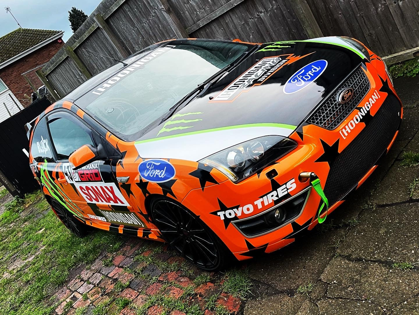 Ford Focus mk2 ST/RS Monster Energy 43 Graphic Kit