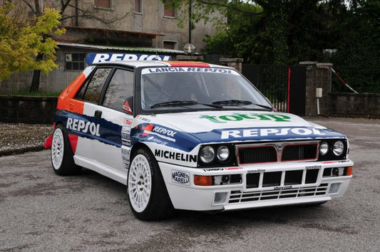 Lancia Delta Repsol Rally Full Graphic Kit