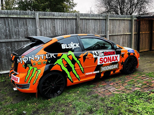 Ford Focus mk2 ST/RS Monster Energy 43 Graphic Kit