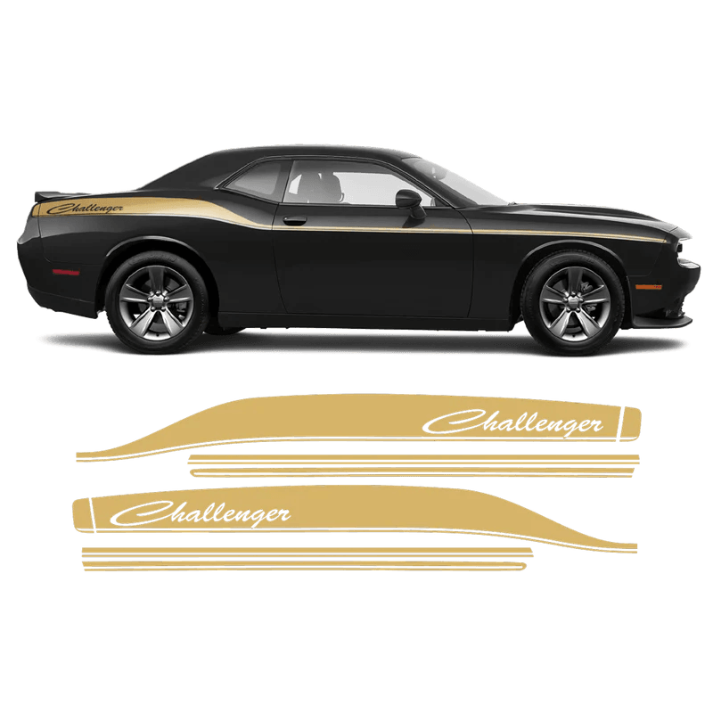 C738BBA6-6D30-4F73-86D3-0E0B6D9FFA44 - R&E Wraps and Graphics LTD - Dodge Charger 2011 - 2020 Flame Side Stripes - Charger, dodge, side stripes