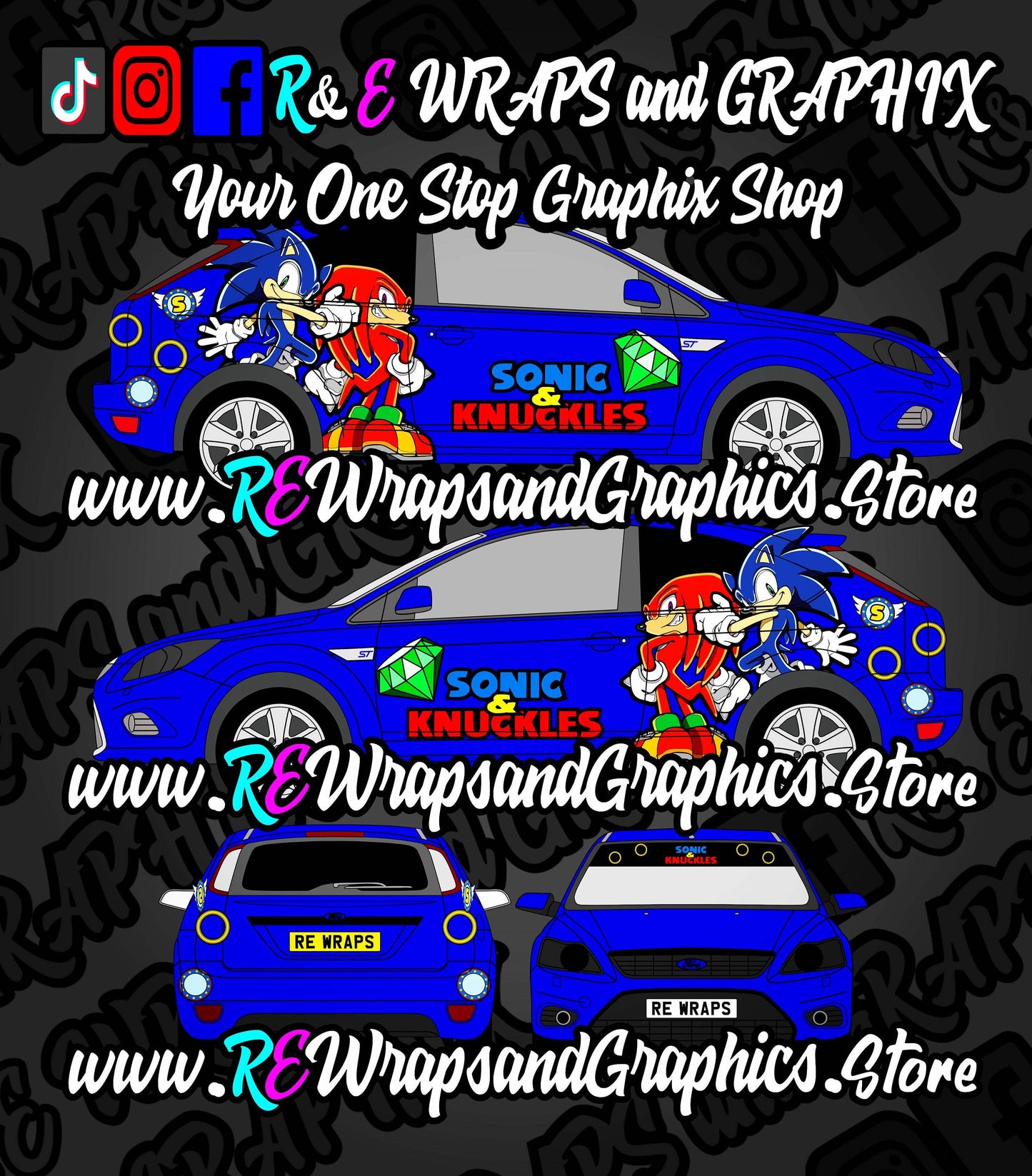 CA3FC95B-2AB9-4350-8676-A6E77FCAFA8A - R&E Wraps and Graphics LTD - Ford Focus ST/RS Sonic The Hedgehog Graphic Kit - ford, ford focus, ford focus graphic kit, ford focus graphic kits, Ford Focus MK2 ST/RS Sonic & knuckles Graphic Kit, ford focus st, ford focus st graphic kits, Ford Focus ST/RS Sonic The Hedgehog Graphic Kit, Ford Graphic Kits, graphic kits, knuckles graphic kit, knuckles the hedgehog, Knuckles., Sonic graphic kit, sonic the hedgehog, Sonic.