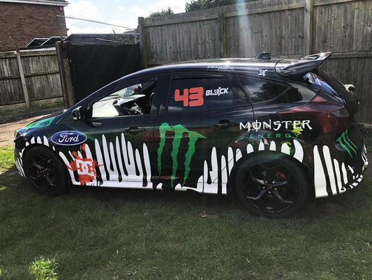Ford Focus mk2 ST/RS Monster Energy 43 Graphic Kit