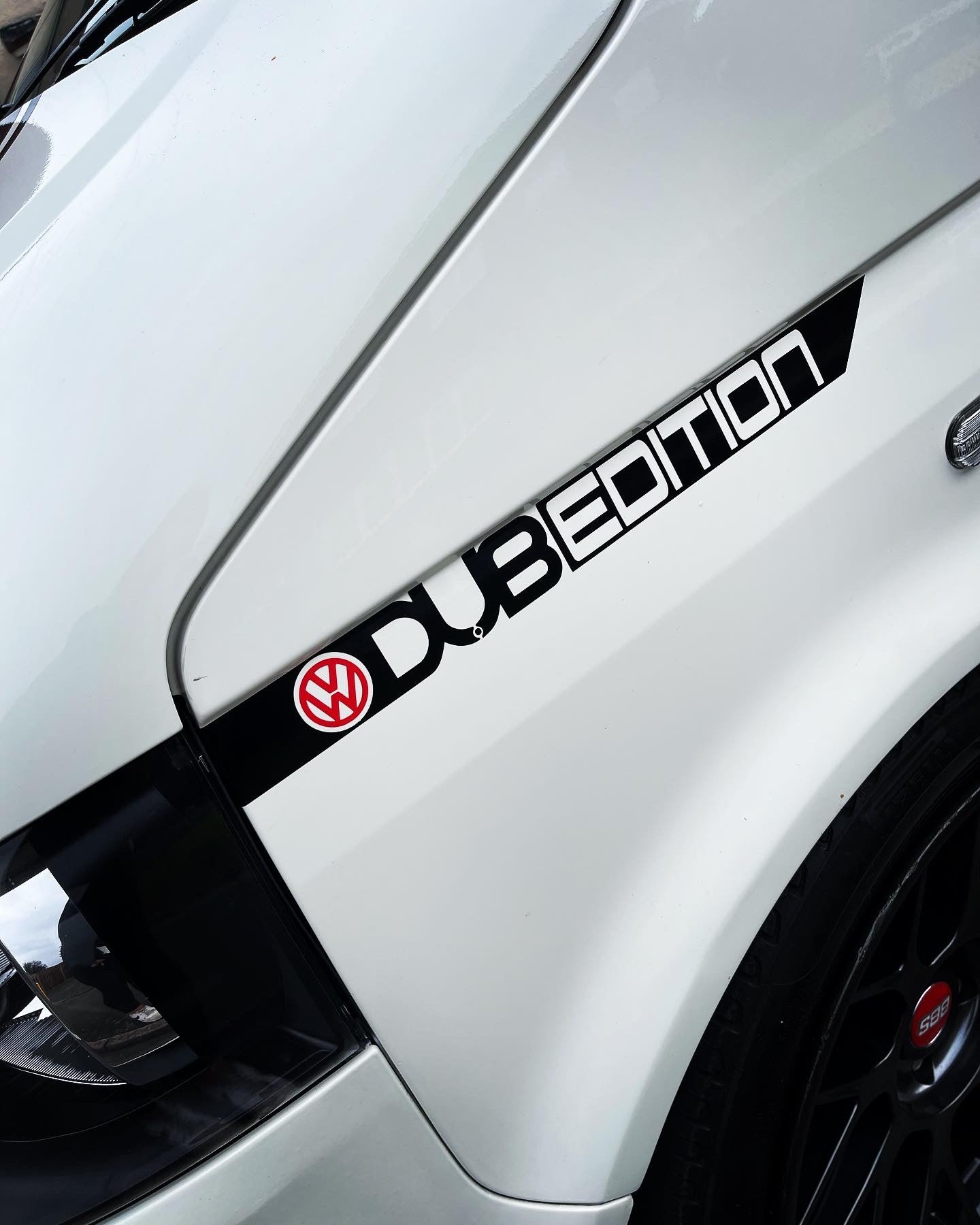 Volkswagen Dub Edition T5 Transporter Side Wing Decals