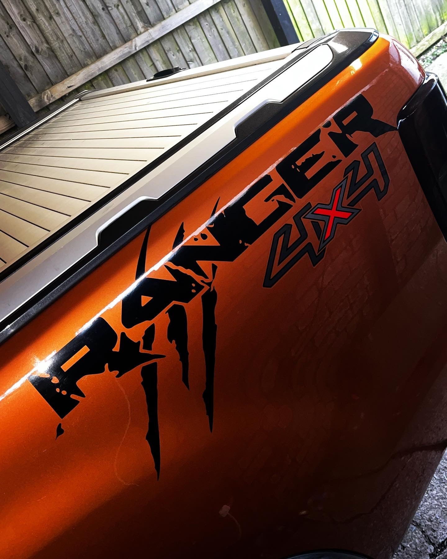 Ford Ranger 4x4 Side Stickers