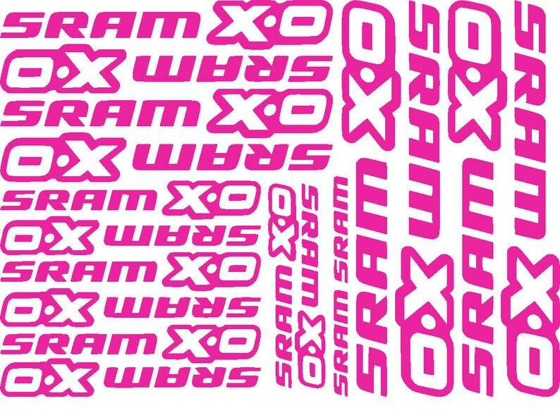 D4F1193E-8D5F-42BF-8540-80254C58FCEB - R&E Wraps and Graphics LTD - Sram XO Frame Sticker kit - Sram