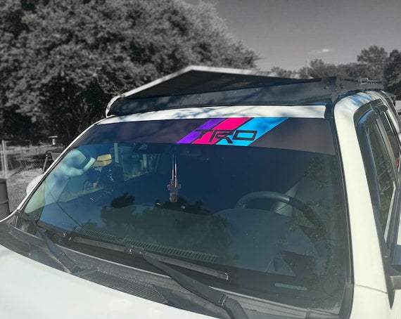 D60A3E25-ECF7-4B49-8997-4396D39F2088 - R&E Wraps and Graphics LTD - TRD Toyota Racing Development Sunstrip - TRD, TRD Toyota Racing Developments