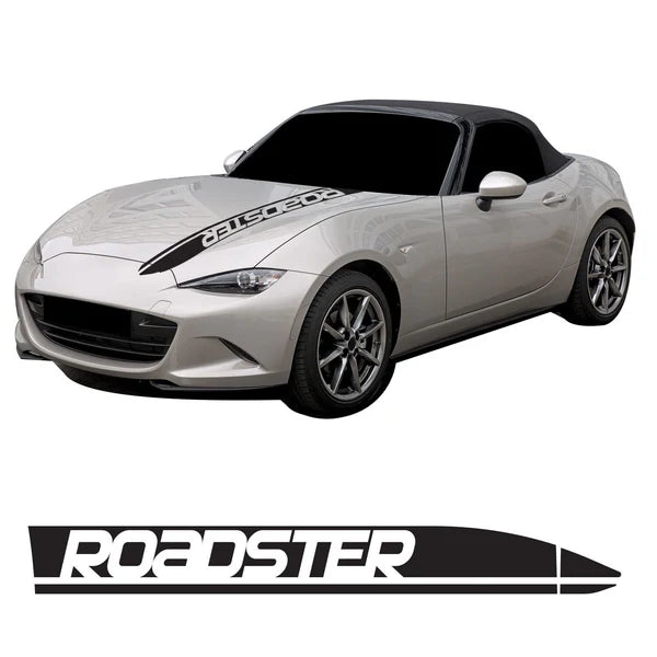 Mazda MX5 Roadster Bonnet Stripe