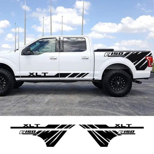 DB15E72C-9FAE-4AAB-8CDB-AD337409E04F - R&E Wraps and Graphics LTD - Ford F150 Side Stripes and Side Decals - 4x4, F150, F50, ford, ranger