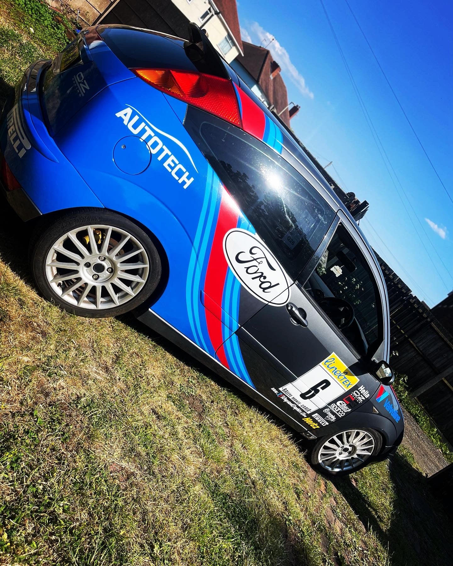 Ford Focus MK1 Martini Rally Graphic Kit