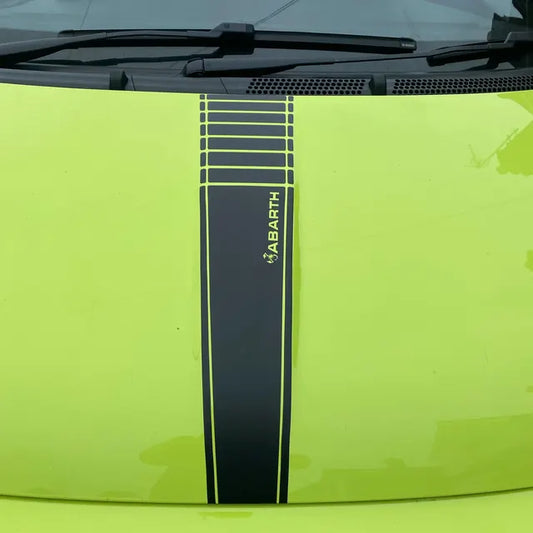 Fiat 500 Abarth Bonnet Stripes