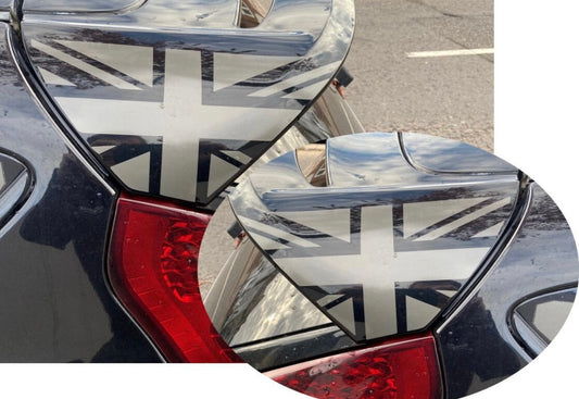 Ford Fiesta Union Jack Spoiler Stickers
