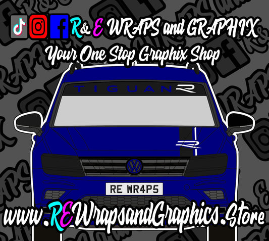 E0103BCA-DEFA-4BFF-BDDA-7E33EDFA675D - R&E Wraps and Graphics LTD - Volkswagen Tiguan R Sunstrip & R Bonnet Stripe Bundle - Bonnet stripe, bonnet stripes, sunstrips, Tiguan R, Tiguan r bonnet stripe, Tiguan r performance, Tiguan r performance sunstrip, Tiguan r sunstrips, Volkswagen, volkswagen performance, volkswagen performance sunstrip, volkswagen sunstrip, volkswagen t5, Volkswagen tiguan r performance, Volkswagen Tiguan R Sunstrip, Volkwagen Tiguan R