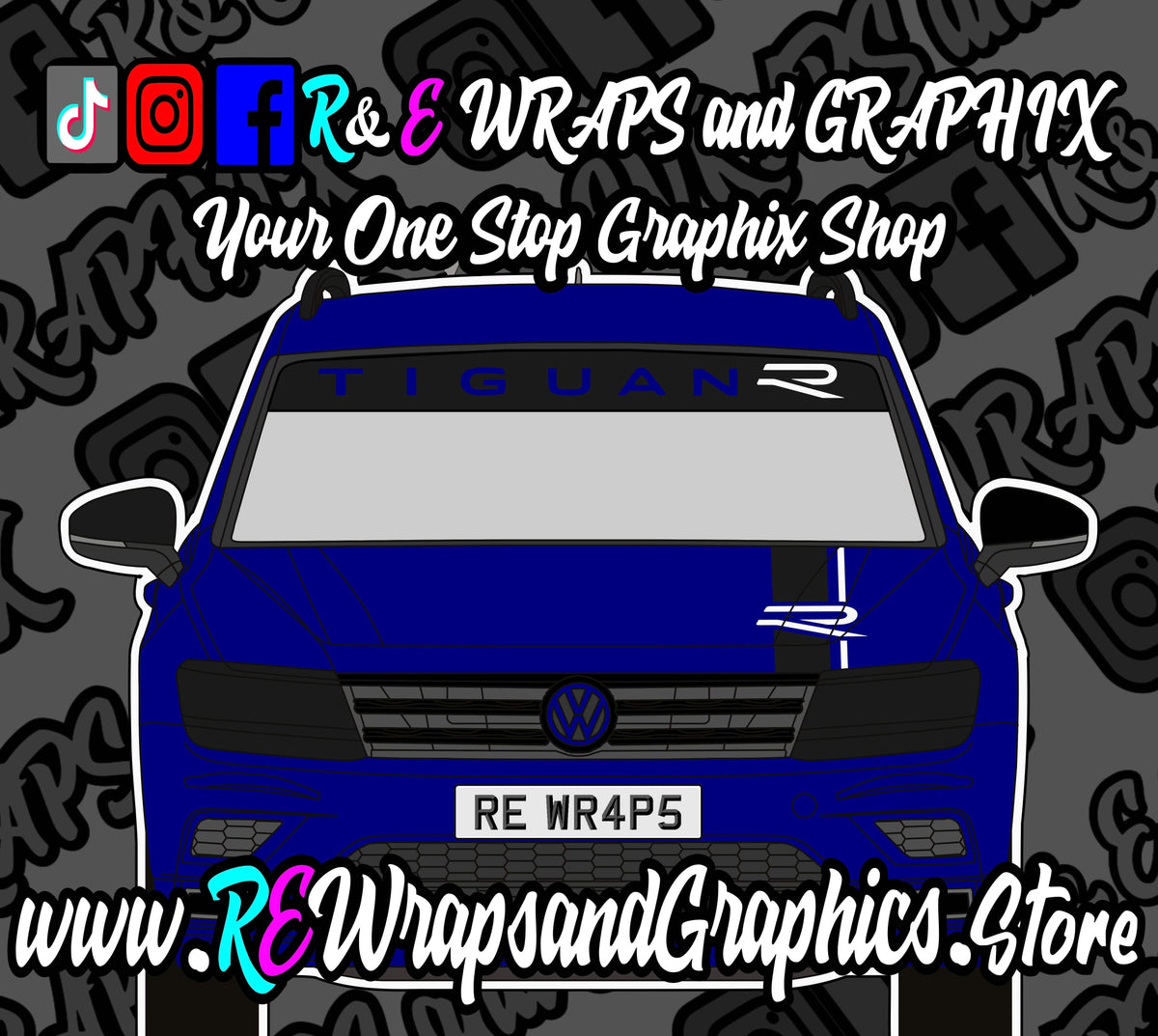E0103BCA-DEFA-4BFF-BDDA-7E33EDFA675D - R&E Wraps and Graphics LTD - Volkswagen Tiguan R Sunstrip & R Bonnet Stripe Bundle - Bonnet stripe, bonnet stripes, sunstrips, Tiguan R, Tiguan r bonnet stripe, Tiguan r performance, Tiguan r performance sunstrip, Tiguan r sunstrips, Volkswagen, volkswagen performance, volkswagen performance sunstrip, volkswagen sunstrip, volkswagen t5, Volkswagen tiguan r performance, Volkswagen Tiguan R Sunstrip, Volkwagen Tiguan R
