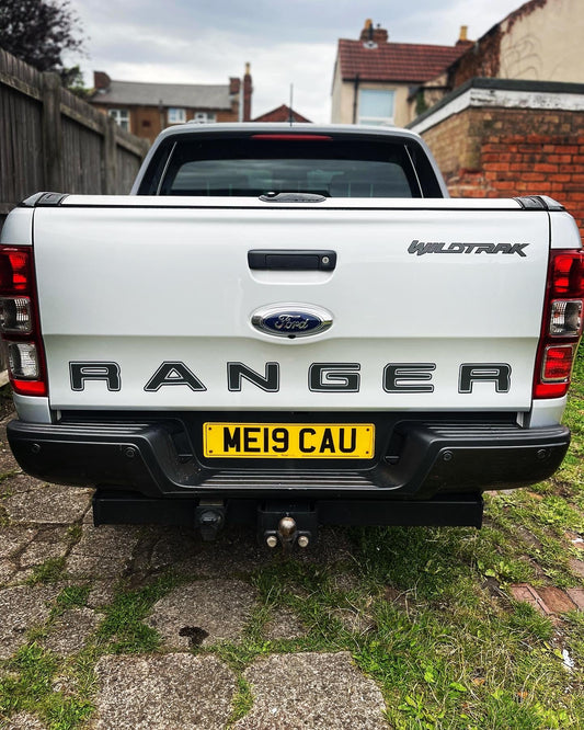 Ford Ranger boot sticker + Wildtrak Boot Stickers + Wildtrak Side Stickers