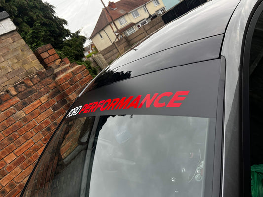 E7BCF4B4-B348-4C69-873B-D50CE7545312 - R&E Wraps and Graphics LTD - Ford performance Sunstrip - ford, Ford performance, ford performance sunstrip, sunstrip, sunstrips