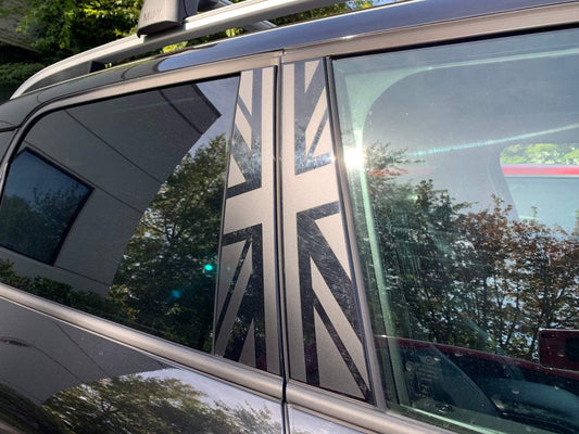 EE5912ED-4A9A-4270-A9BC-910EAB7A1441 - R&E Wraps and Graphics LTD - Mini F60 Cooper S Rear Quarter Panel Union Jack Graphics - cooper, F60, mini, Mini Cooper, Union Jack, window flags