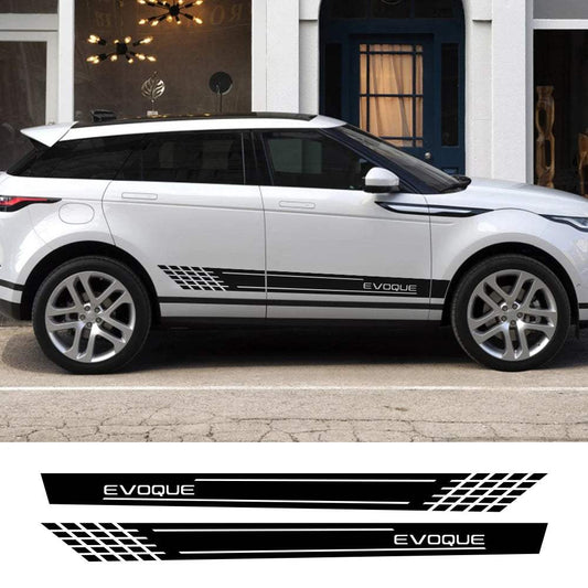 F0107A8F-E33E-4D16-AC5F-D0825D6430CD - R&E Wraps and Graphics LTD - Range Rover Evoque Side Stripes