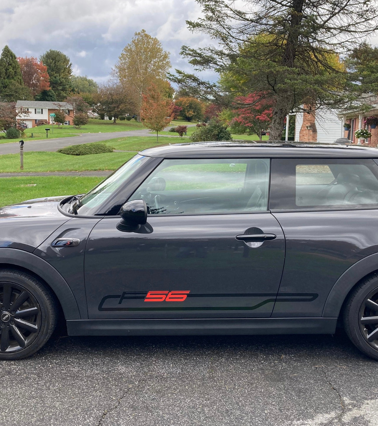 Mini Cooper F56 Side Stripes