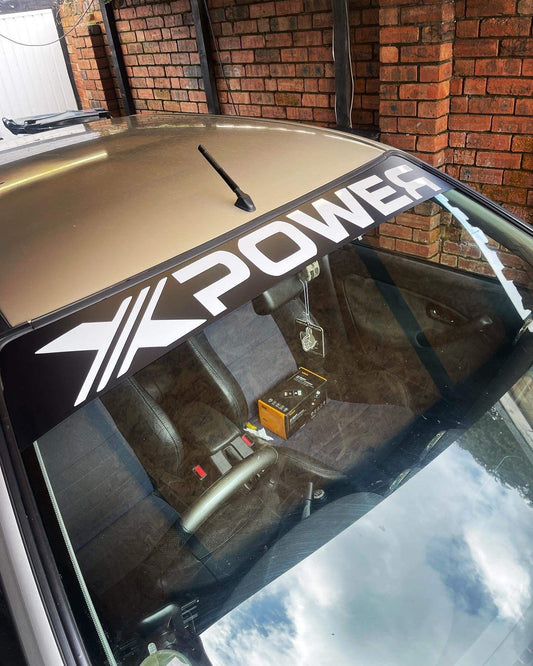 F54A73BA-99E7-4F62-9936-9984933CD902 - R&E Wraps and Graphics LTD - X Power Sunstrip - mg, Mg sunstrip, sunstrip, sunstrips, X POWER, X power sunstrip
