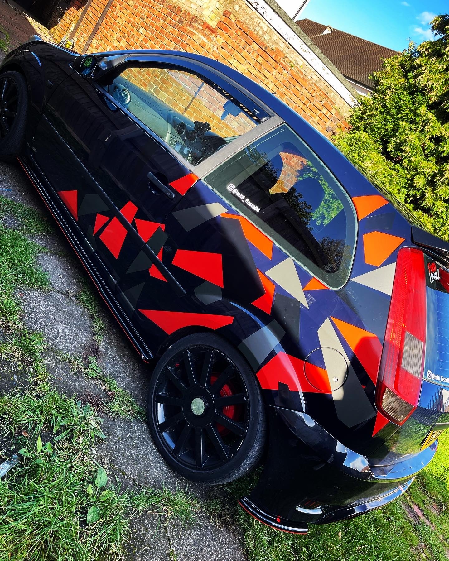 Ford Fiesta MK6 Urban Camo Graphic Kit