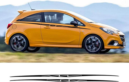 FA2C9615-2C0D-4B46-A590-BE952FA27F35 - R&E Wraps and Graphics LTD - Vauxhall Corsa Side Stripes - Corsa, Side Stripes, Vauxhall