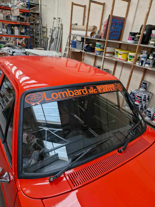 Lombard Rally Sunstrip