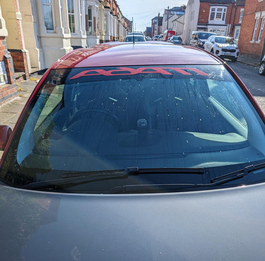 FullSizeRender_c32c9bba-f552-4060-a62f-5264f44c48d9 - R&E Wraps and Graphics LTD - Vauxhall Adam Sunstrip - Adam, Vauxhall