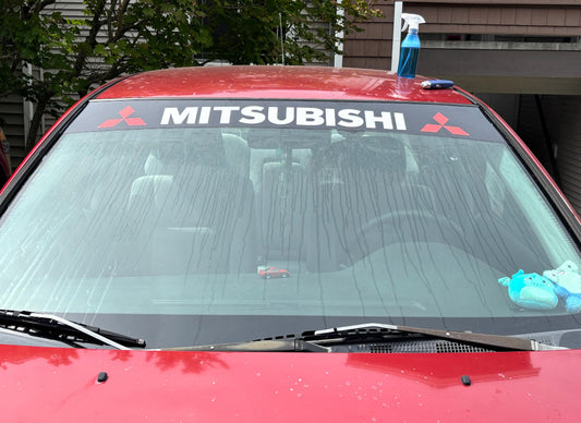 FullSizeRender_e44dc99d-daae-469a-a84a-4ae0e61257cc - R&E Wraps and Graphics LTD - Mitsubisi Sunstrip - Evolution IV, mitsubishi, Mitsubishi Evolution VI, mitsubishi sunstrip, sunstrip, sunstrips