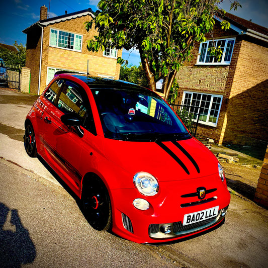 Fiat 500 Bonnet Stripes