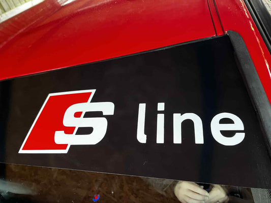 Audi S-Line Sunstrip