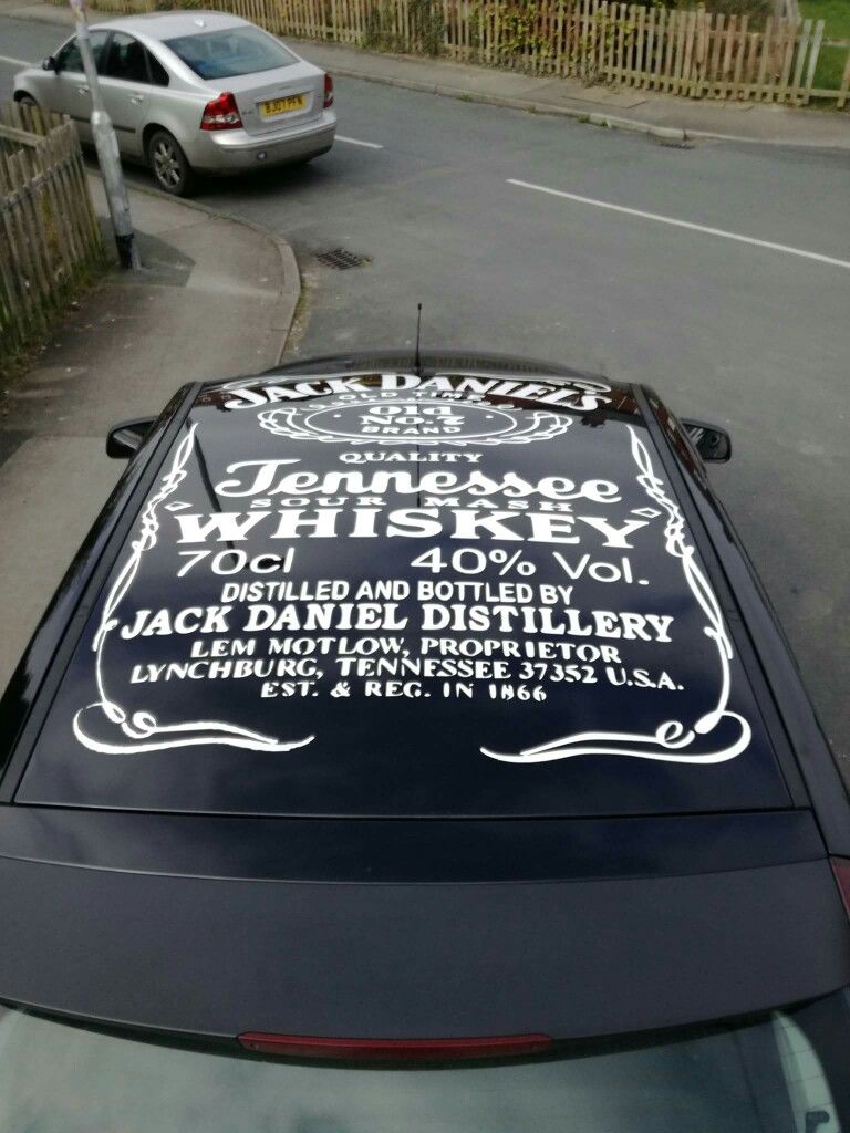 Jack Daniels Roof Graphics
