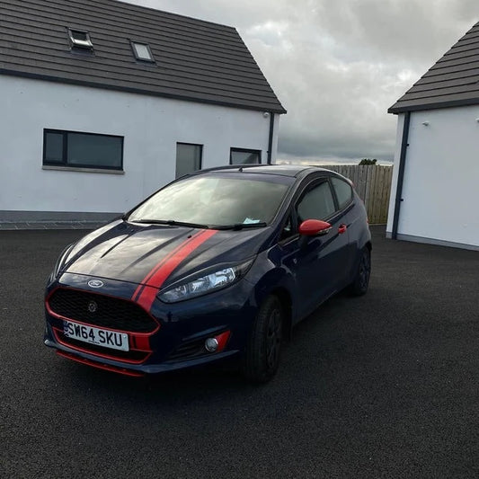 Ford Fiesta Bonnet Stripes and Sunstrip