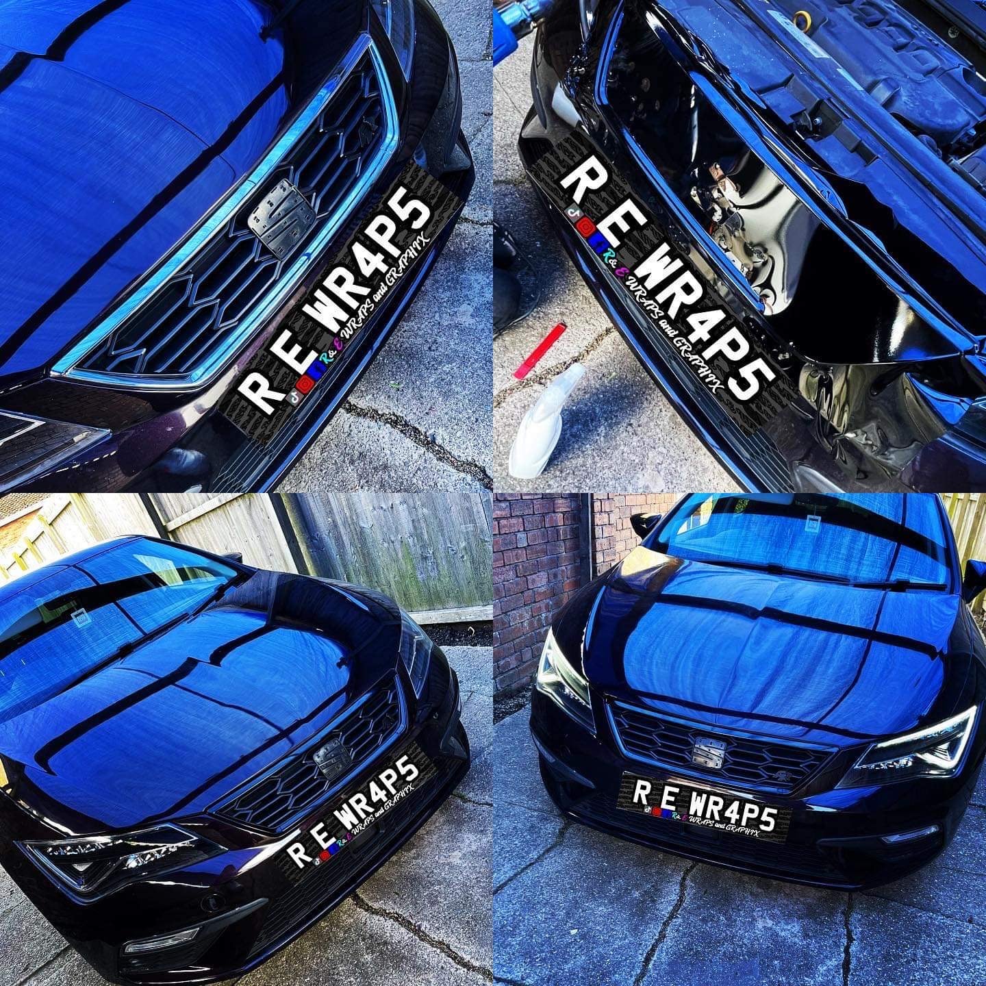 Gloss Black Dechroming Kit