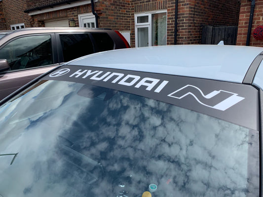 Hyundai N Performance Sunstrip