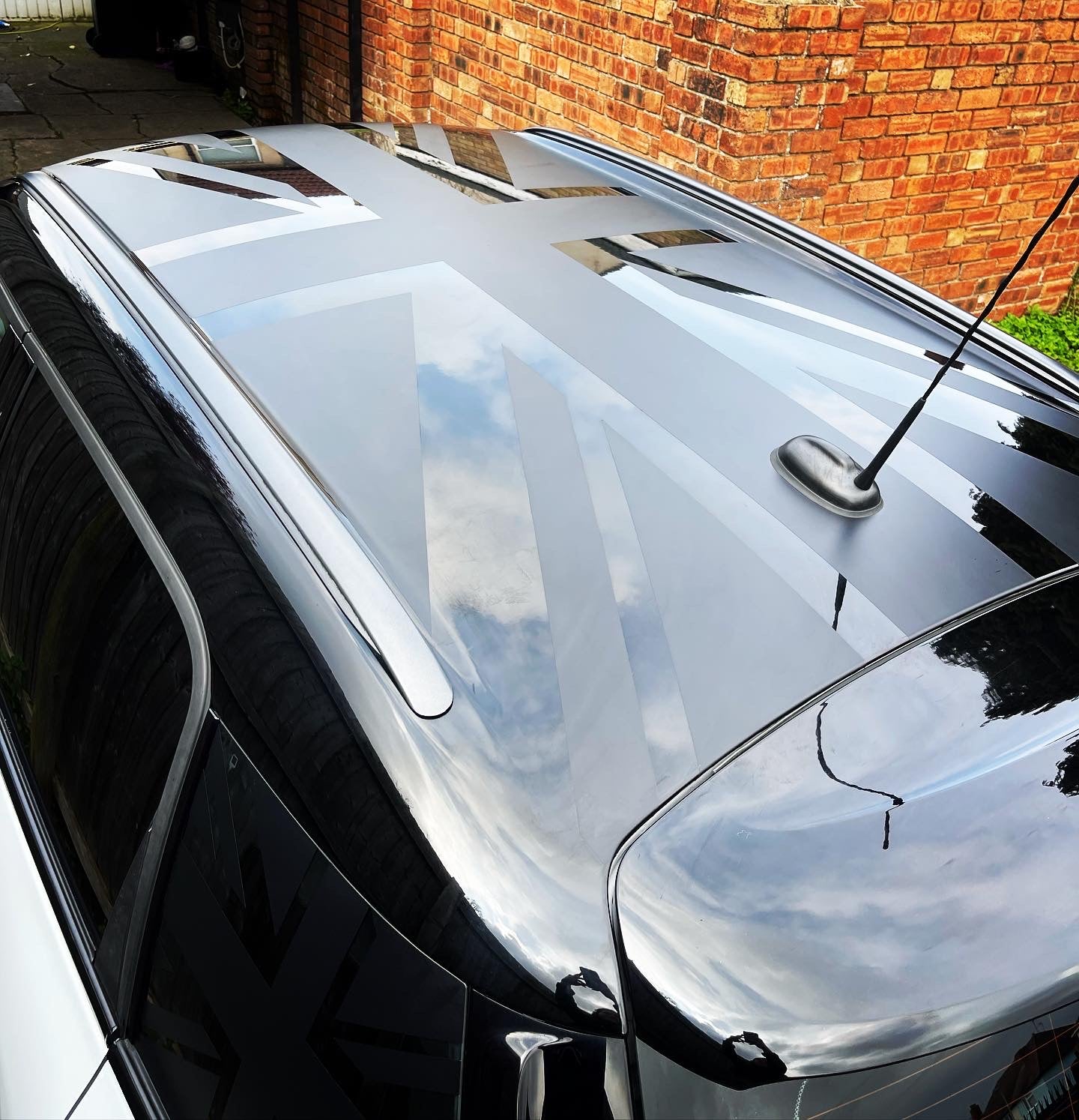 Mini Cooper Countryman R60 Union Jack Roof Flag