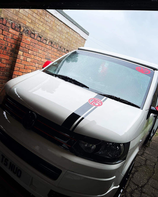 image_289311fd-17b7-4ea2-9bca-f6c90d9d2674 - R&E Wraps and Graphics LTD - Volkswagen T5 Bonnet Stripe - bonnet decals, bonnet Stickers, Bonnet stripe, campervan, t5, volkswagen t5