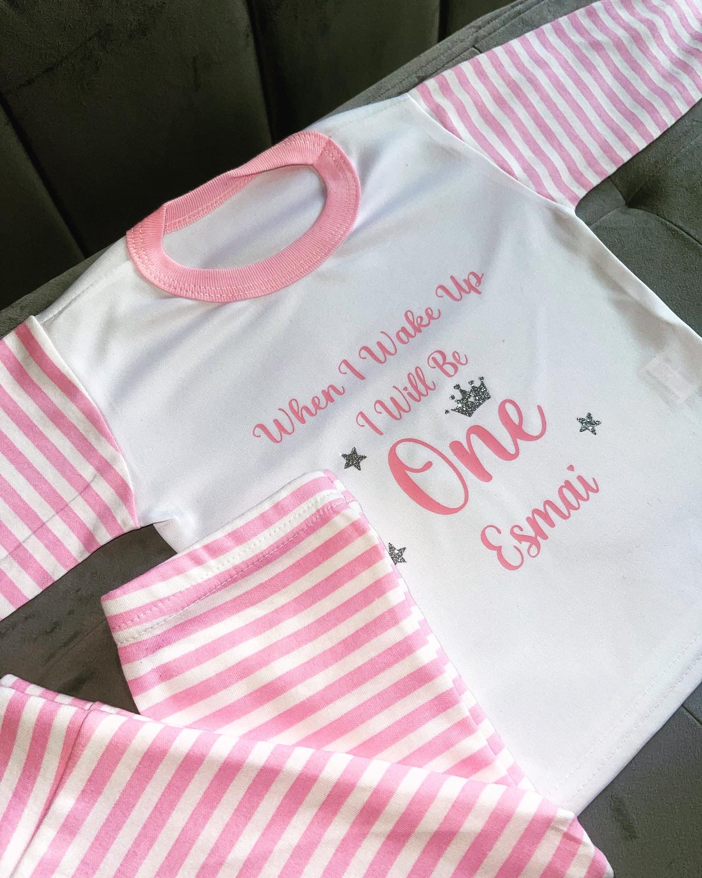 Infants Personalised Birthday Pyjamas | When I Wake Up I Will Be...