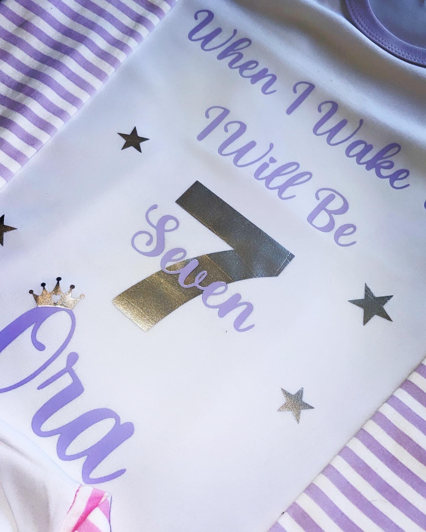 Kids Personalised Birthday Pyjamas | When I Wake Up I Will Be...