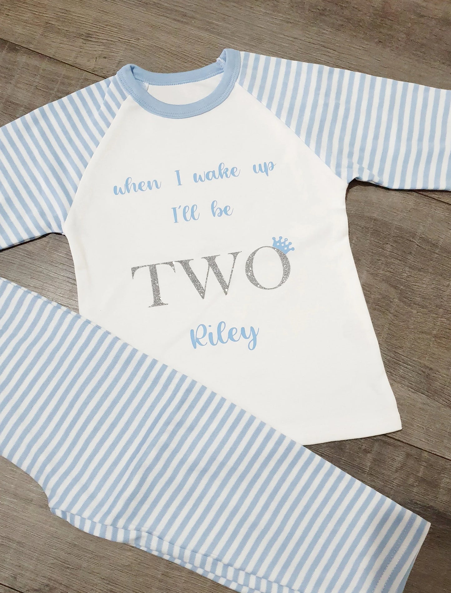 Infants Personalised Birthday Pyjamas | When I Wake Up I Will Be...