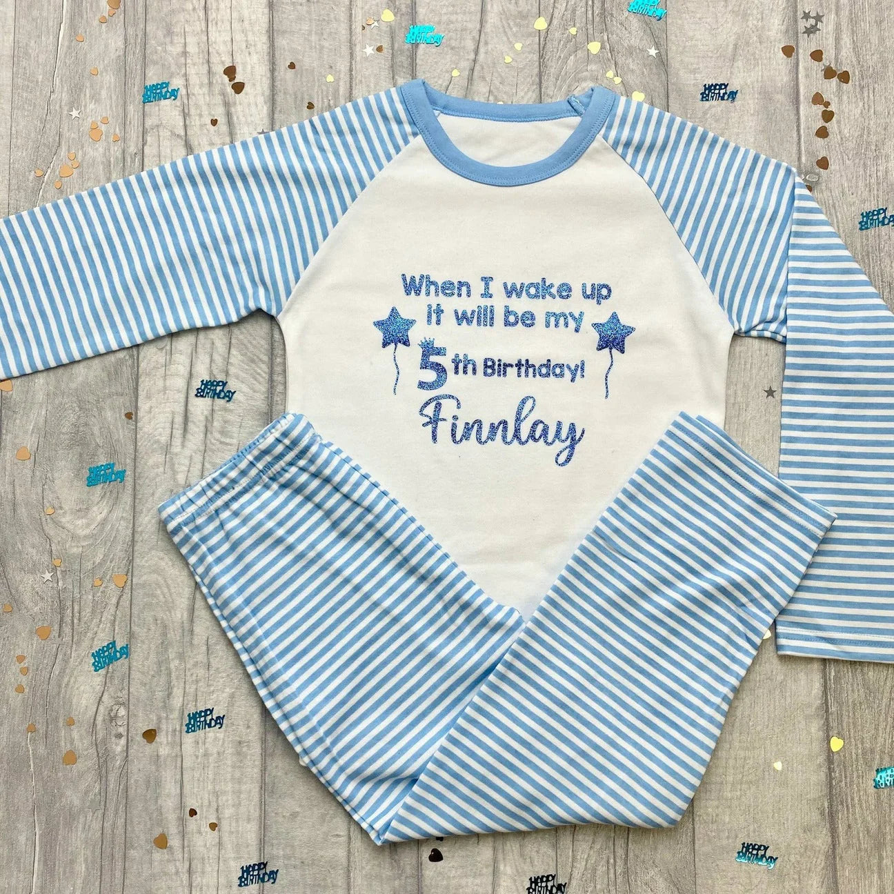Kids Personalised Birthday Pyjamas | When I Wake Up I Will Be...
