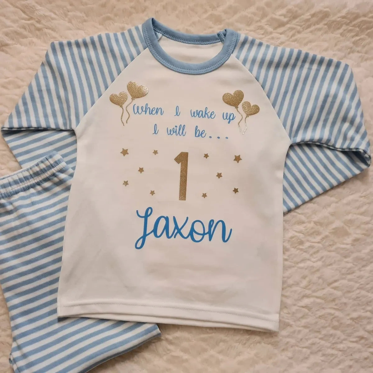 Kids Personalised Birthday Pyjamas | When I Wake Up I Will Be...