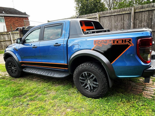Ford Ranger Raptor Side Stripes