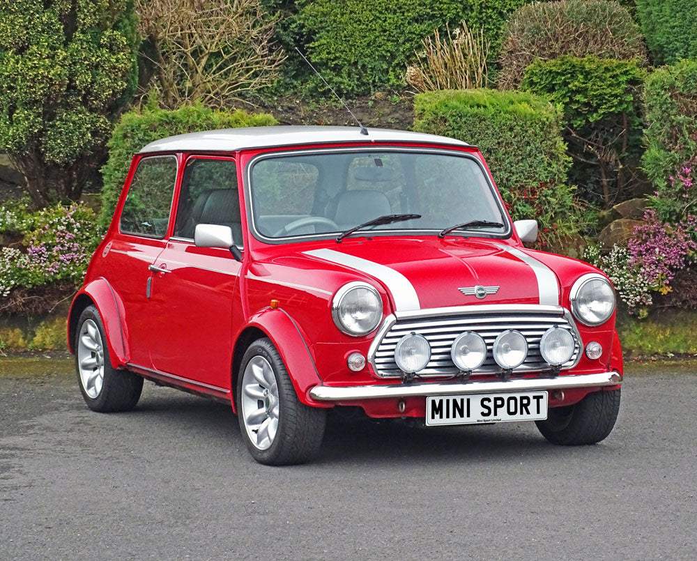 mini-cooper-bonnet-stripes - R&E Wraps and Graphics LTD - Classic Mini Bonnet Stripes - Bonnet stripe, classic, cooper, jcw, mini, Union Jack