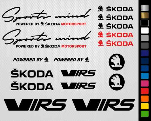 s-l1600_f284b92b-9a90-40ac-a778-e5f9d238cd1f - R&E Wraps and Graphics LTD - Skoda VRS Sports Mind sticker set - skoda, Skoda graphics, Skoda sport stickers, Skoda sticker bundle, Skoda vrs sticker set, small sticker, small stickers, Sports mind, Sports mind sticker set, stickers, vrs, Vrs stickers