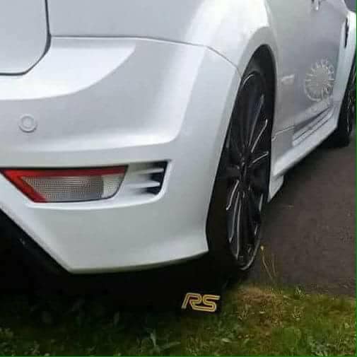 Ford Focus RS Mud Flap Stickers