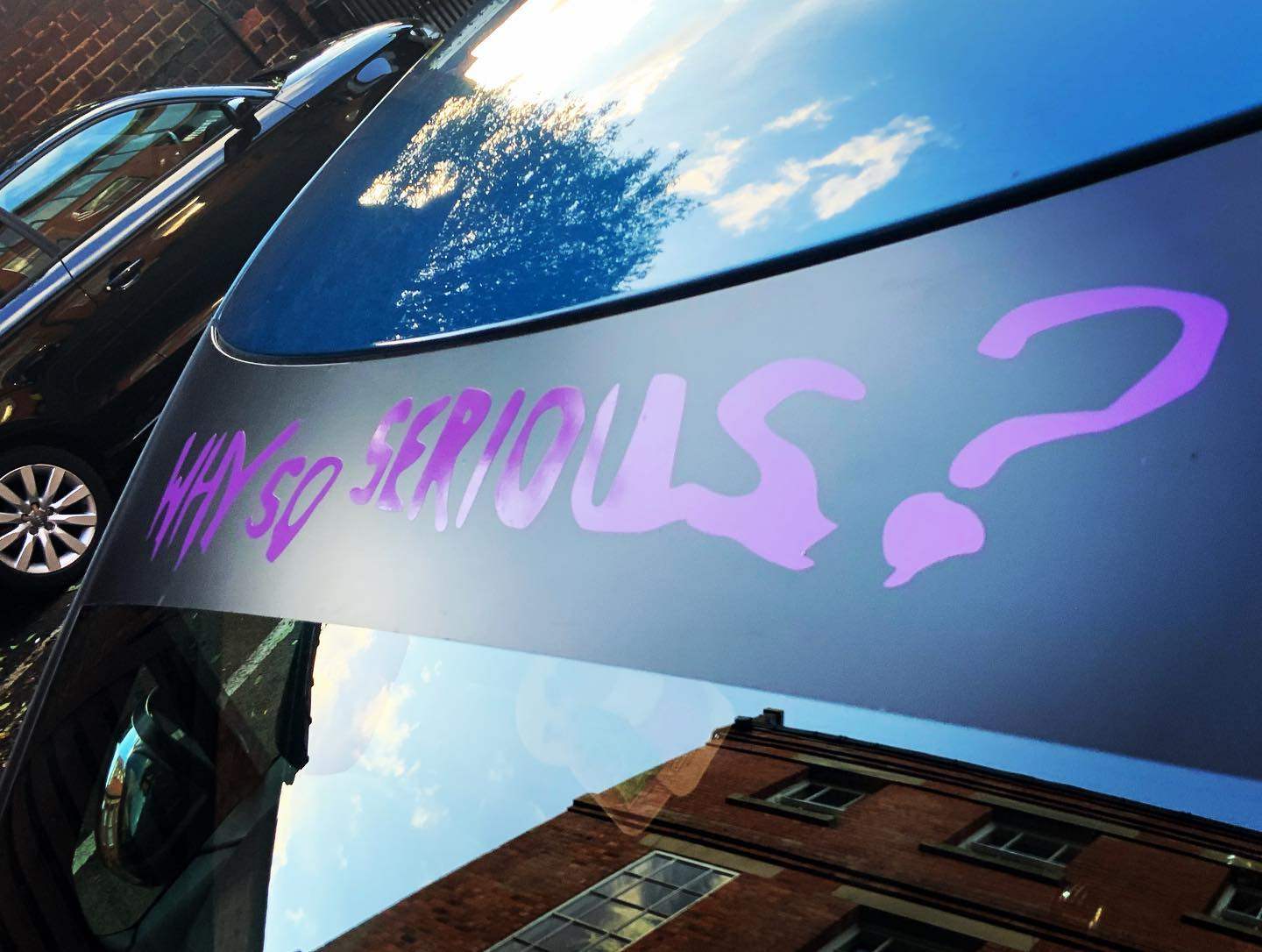 120315644_2717171661944911_8737079383161389348_n - R&E Wraps and Graphics LTD - Why so serious Sunstrip - Batman, sunstrips, why so serious