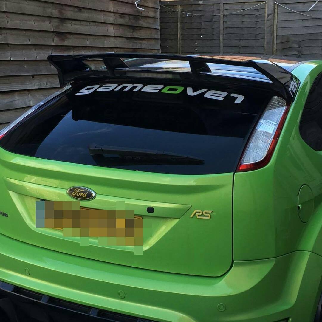 GameOver Rear Window Stickers