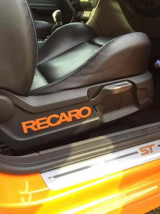 Recaro Side Panel Seat Stickers